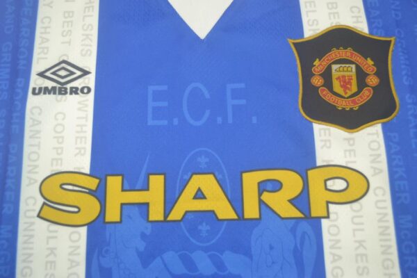 Machester United Fc Tercera equipacion / Fan version / Retro 94-96 - Imagen 3