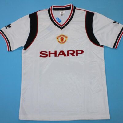 Machester United Fc Visitante / Fan version / Retro 84-86