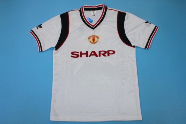 Machester United Fc Visitante / Fan version / Retro 84-86