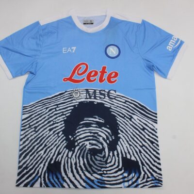 SSC Napoli Azul / Fan version / Version Maradona / Retro 21-22