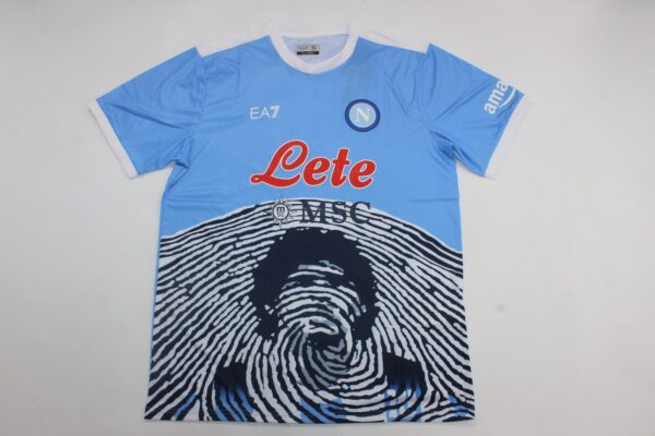 SSC Napoli Azul / Fan version / Version Maradona / Retro 21-22