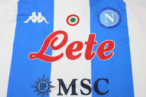 SSC Napoli Cuarta equipacion / Fan version / Retro 20-21 - Imagen 4