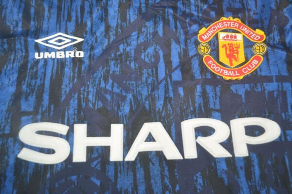 Machester United Fc Visitante / Fan version / Manga larga / Retro 92-93 - Imagen 2