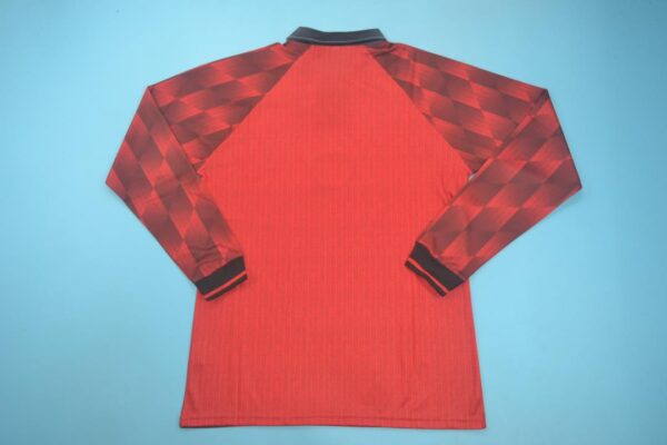 Machester United Fc Local / Fan version / Manga larga / Retro 96-98 - Imagen 5