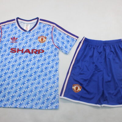Machester United Fc Visitante / Kid version / Fan version / Retro 90-92