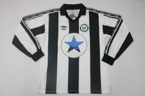 Newcastle United FC Local / Fan version / Manga Larga / Retro 80-82