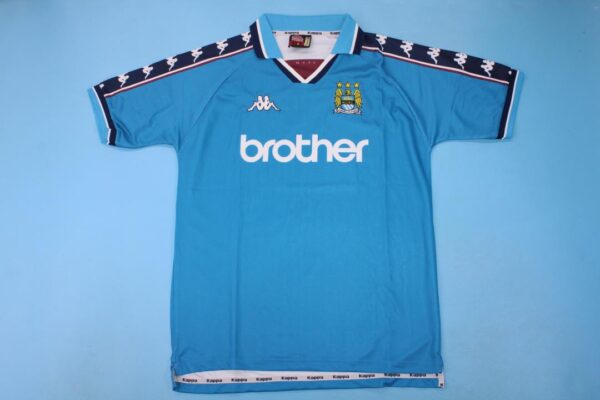 Manchester City Fc Local / Fan version / Retro 98-99