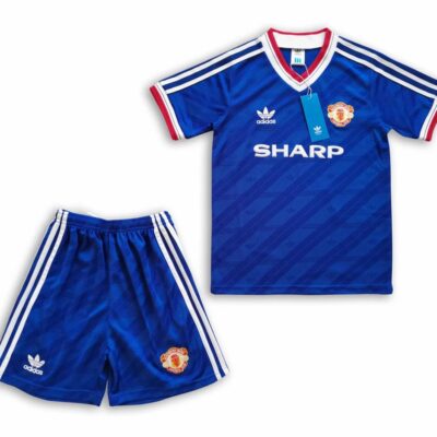 Machester United Fc Tercera equipacion / Kid version / Fan version / Retro 88-90