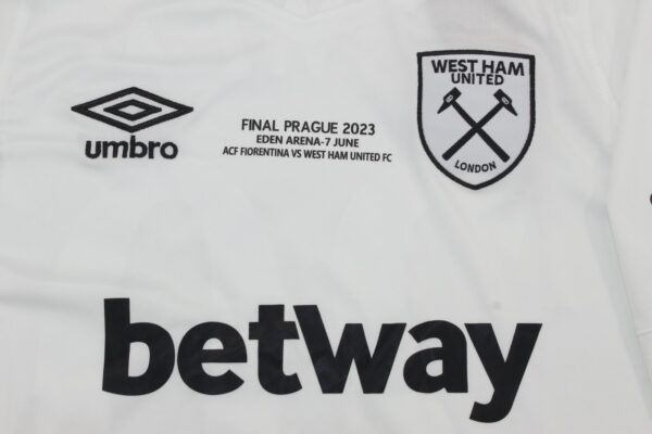 West Ham United FC Tercera equipacion / Fan version / Final UEL / Retro 22-23 - Imagen 2