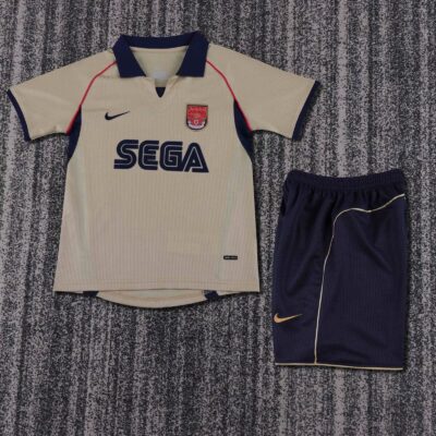 Arsenal Fc Visitante / Kid version / Fan version / Retro 01-02