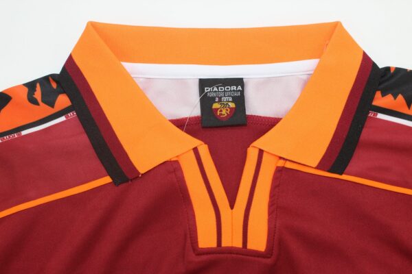 AS Roma FC Local / Fan version / Manga Larga / Retro 98-99 - Imagen 2