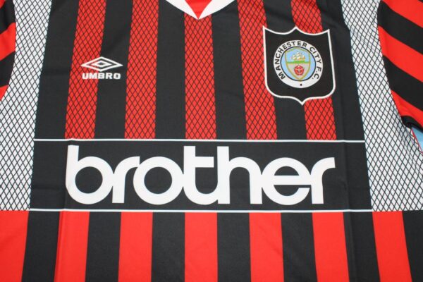 Manchester City Fc Visitante / Fan version / Retro 94-96 - Imagen 3