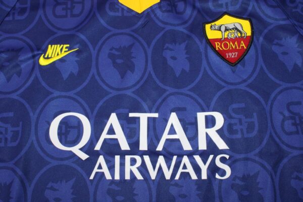 AS Roma Tercera equipacion / Fan version / Retro 19-20 - Imagen 2