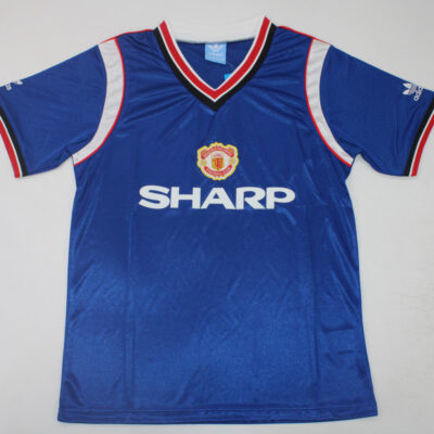 Machester United Fc Tercera equipacion / Fan version / Retro 84-86