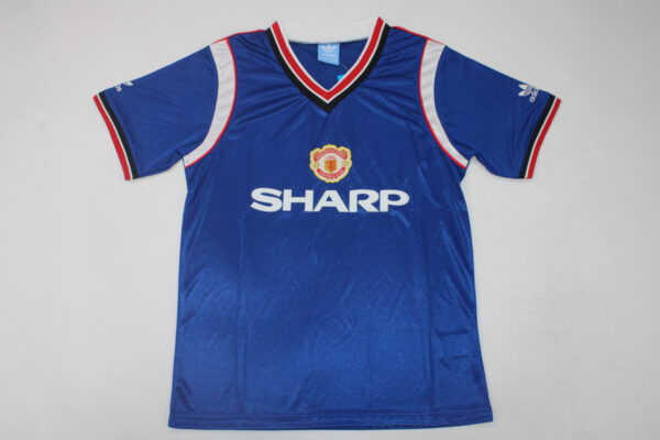Machester United Fc Tercera equipacion / Fan version / Retro 84-86