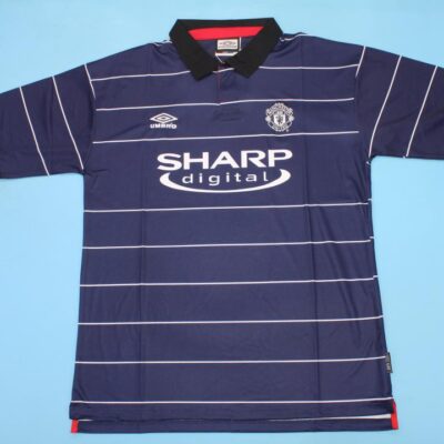 Machester United Fc Visitante / Fan version / Retro 99-00