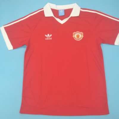 Machester United Fc Local / Fan version / Retro 80-82