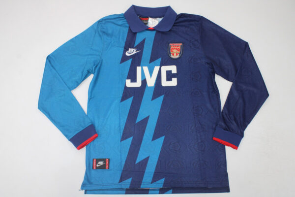 Arsenal Fc Visitante / Fan version / Manga Larga / Retro 95-96