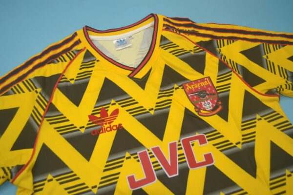 Arsenal Fc Visitante / Fan version / Retro 91-93 - Imagen 3