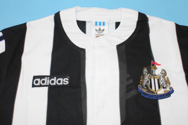 Newcastle United FC Local / Fan version / Manga Larga / Retro 95-97 - Imagen 3