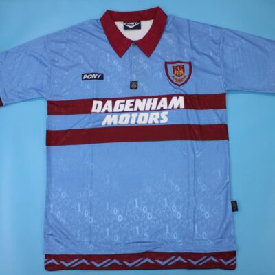 West Ham United FC Visitante / Fan version / Retro 95-96