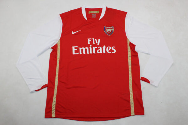 Arsenal Fc Local / Fan version / Manga Larga / Retro 06-08