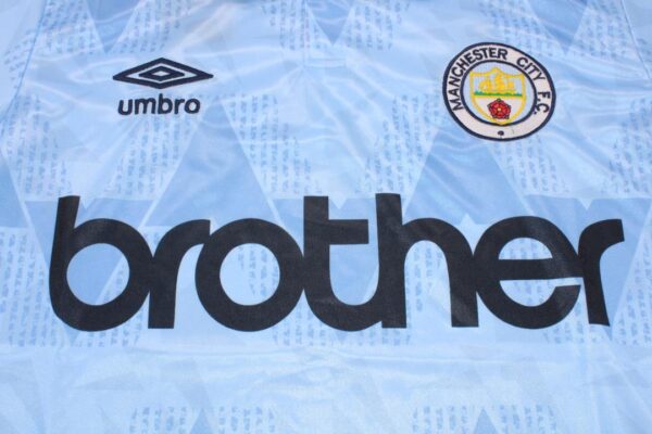 Manchester City Fc Local / Fan version / Retro 88-90 - Imagen 2