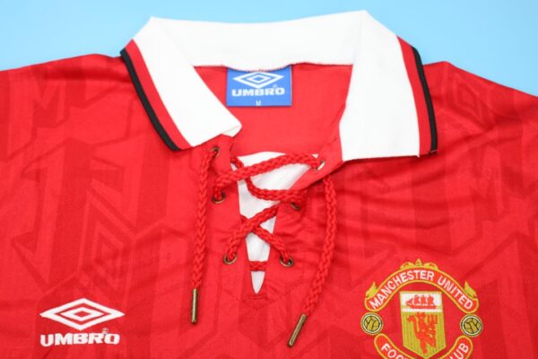 Machester United Fc Local / Fan version / Manga larga / Retro 92-94 - Imagen 3