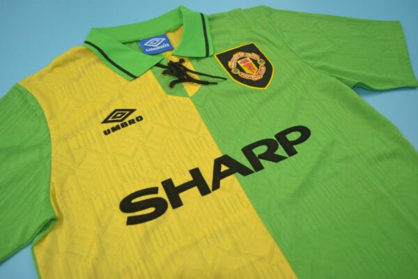 Machester United Fc Tercera equipacion / Fan version / Retro 92-94 - Imagen 4