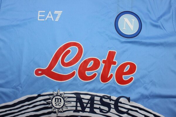SSC Napoli Azul / Fan version / Version Maradona / Retro 21-22 - Imagen 2