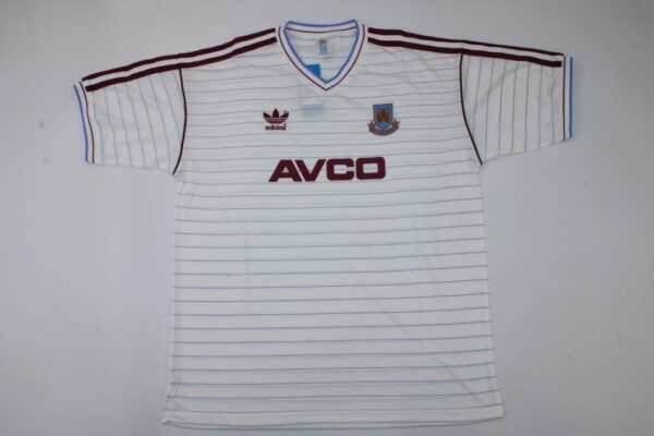 West Ham United FC Visitante / Fan version / Retro 85-86