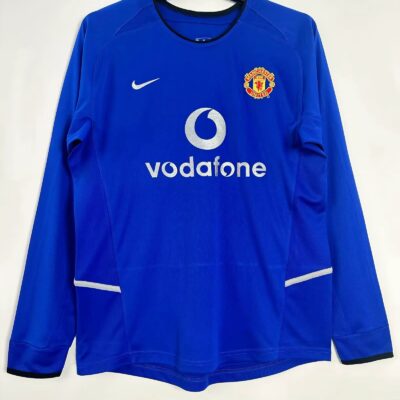 Machester United Fc Tercera equipacion / Fan version / Manga larga / Retro 02-03
