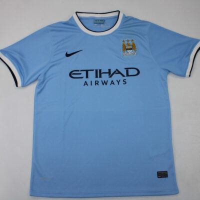Manchester City Fc Local / Fan version / Retro 13-14