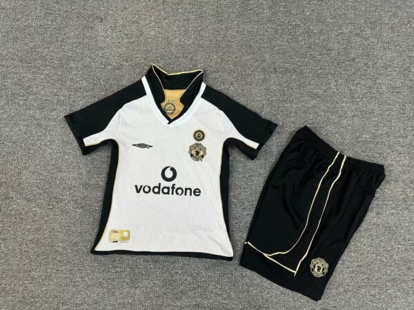 Machester United Fc White / Centenario Edition / Kid version / Fan version / Retro 01-02