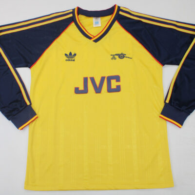 Arsenal Fc Visitante / Fan version / Manga Larga / Retro 88-89