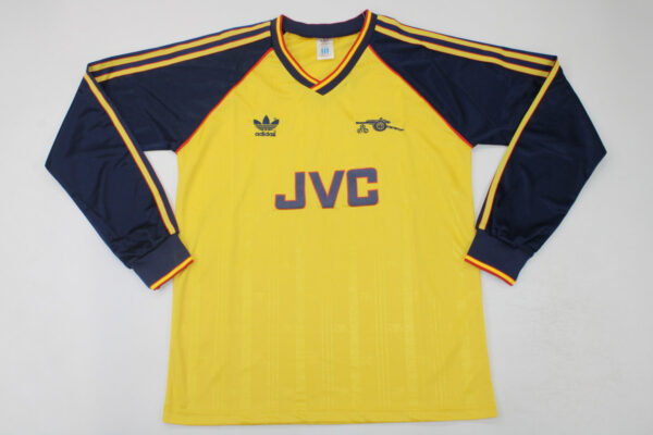 Arsenal Fc Visitante / Fan version / Manga Larga / Retro 88-89