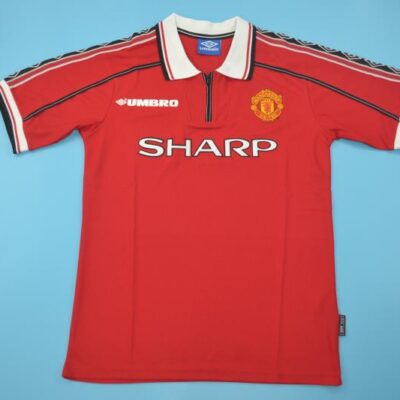 Machester United Fc Local / Fan version / Retro 98-99