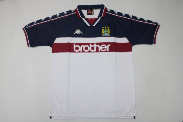 Manchester City Fc Visitante / Fan version / Retro 97-98
