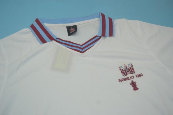 West Ham United FC Visitante / Fan version / Final FA Cup / Retro 80-81 - Imagen 2