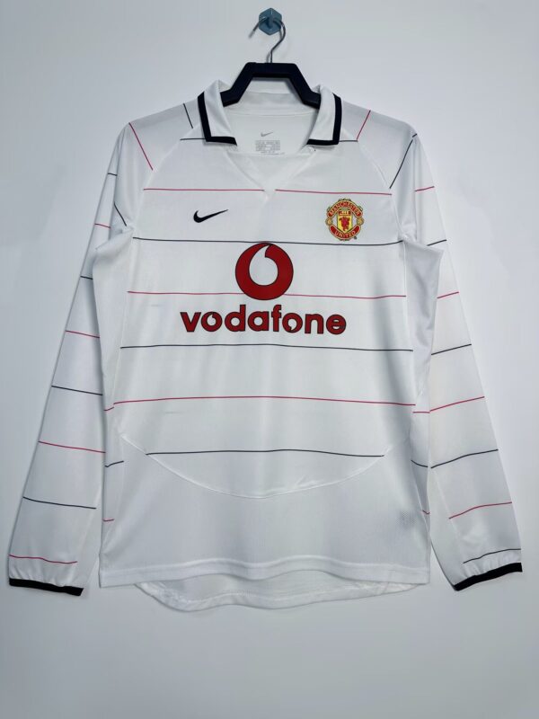 Machester United Fc Tercera equipacion / Fan version / Manga larga / Retro 04-05