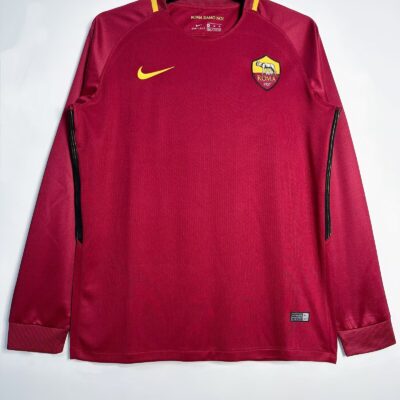 AS Roma FC Local / Fan version / Manga Larga / Retro 17-18