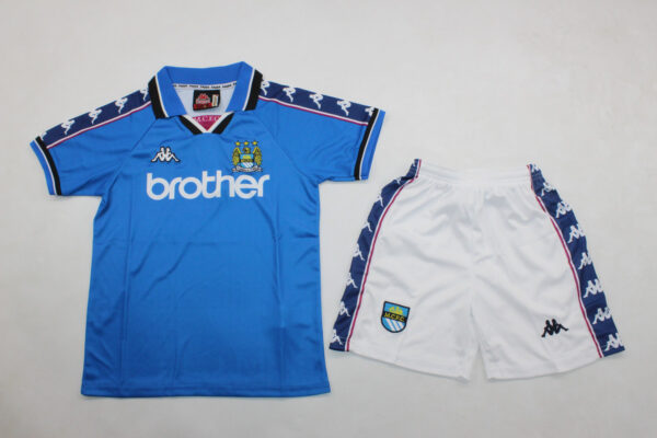 Manchester City Fc Local / Kid version / Fan version / Retro 98-99