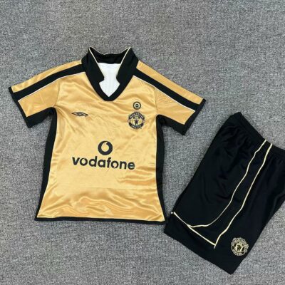 Machester United Gold / Centenario Edition / Kid version / Fan version / Retro 01-02