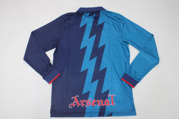 Arsenal Fc Visitante / Fan version / Manga Larga / Retro 95-96 - Imagen 3