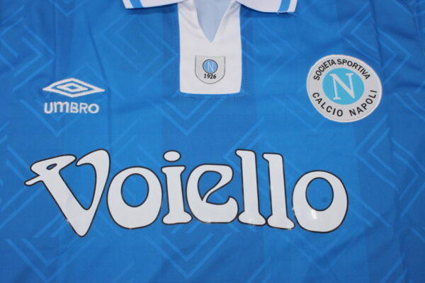SSC Napoli Local / Fan version / Retro 93-94 - Imagen 2