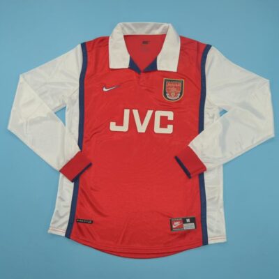 Arsenal Fc Local / Fan version / Manga Larga / Retro 98-99