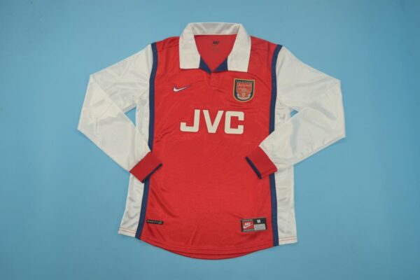 Arsenal Fc Local / Fan version / Manga Larga / Retro 98-99