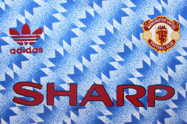 Machester United Fc Visitante / Kid version / Fan version / Retro 90-92 - Imagen 3