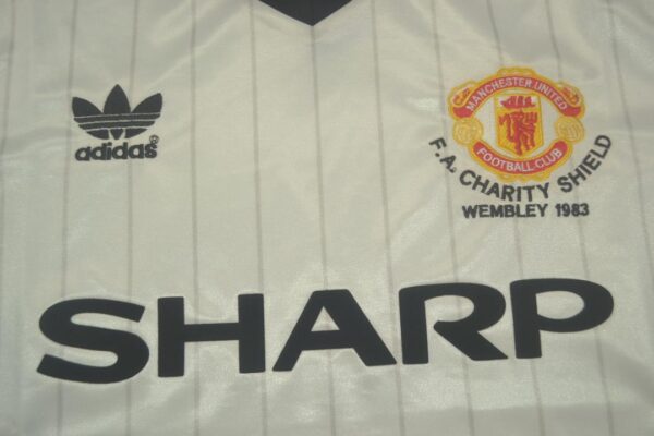 Machester United Fc Visitante / Fan version / Final Copa FA / Retro 1983 - Imagen 2