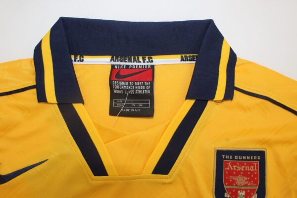Arsenal Fc Visitante / Fan version / Manga Larga / Retro 96-97 - Imagen 2
